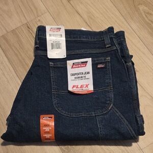 Dickies Carpenter Regular Fit Flex Jeans - Deep Blue